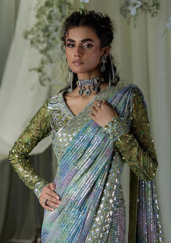 Aik Atelier | Sari Edit 2024 | SARI EDIT '24 VOL. 1 - LOOK 06 - Rang-e-Khaas