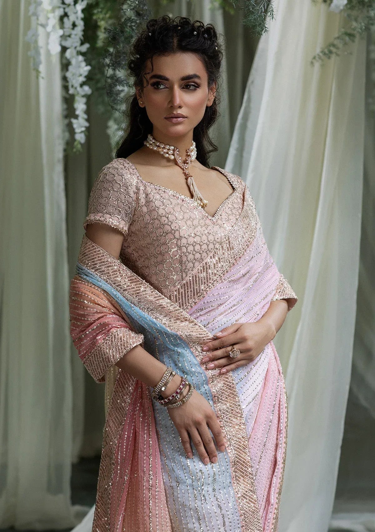 Aik Atelier | Sari Edit 2024 | SARI EDIT '24 VOL. 1 - LOOK 07 - Rang-e-Khaas