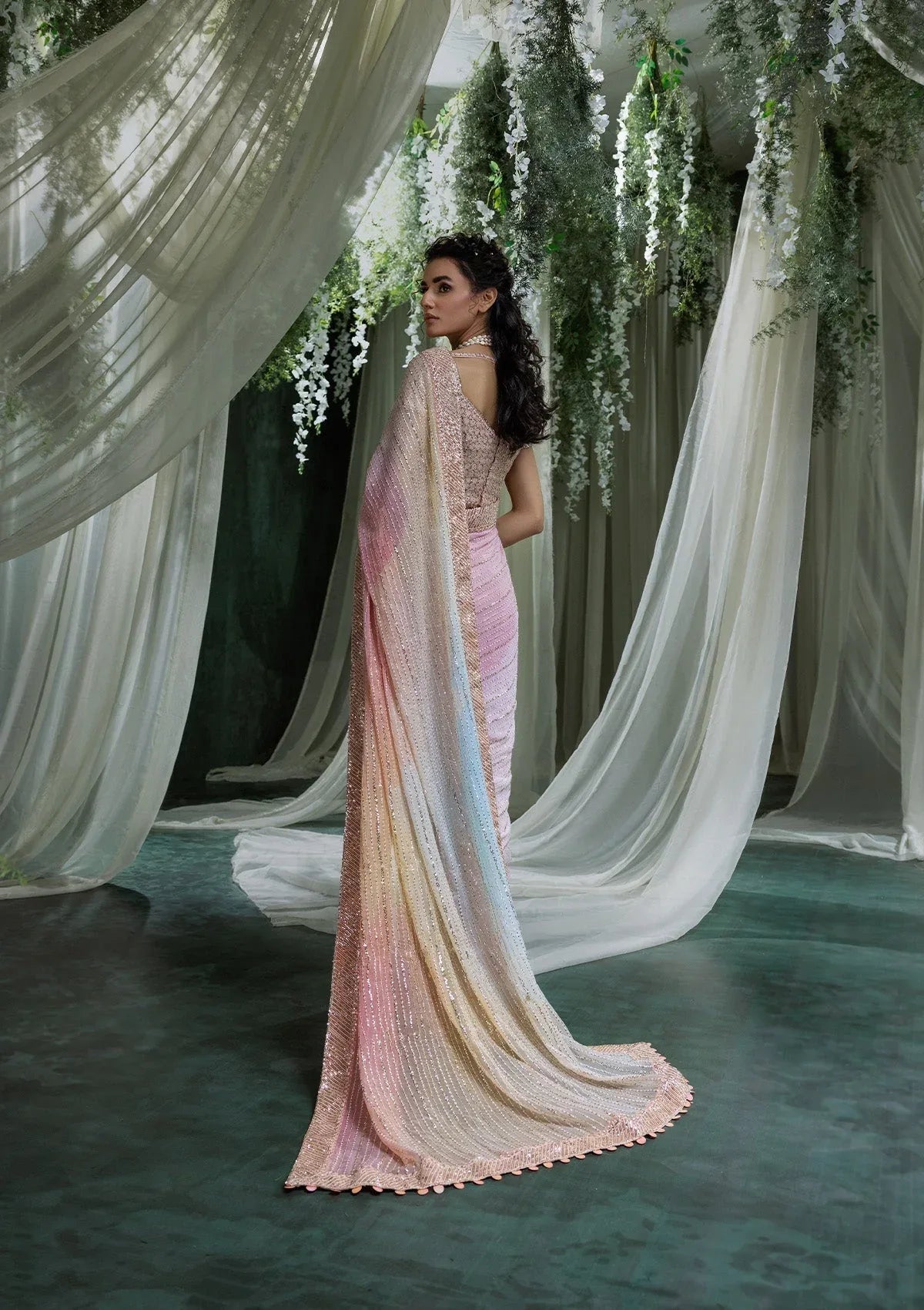 Aik Atelier | Sari Edit 2024 | SARI EDIT '24 VOL. 1 - LOOK 07 - Rang-e-Khaas