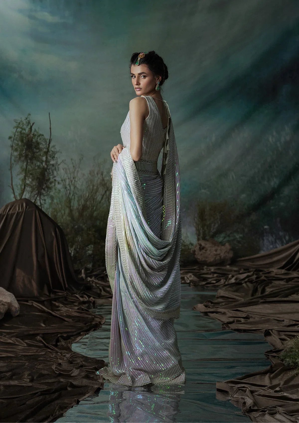 Aik Atelier | Sari Edit 2024 | SARI EDIT '24 VOL. 1 - LOOK 01 - Rang-e-Khaas