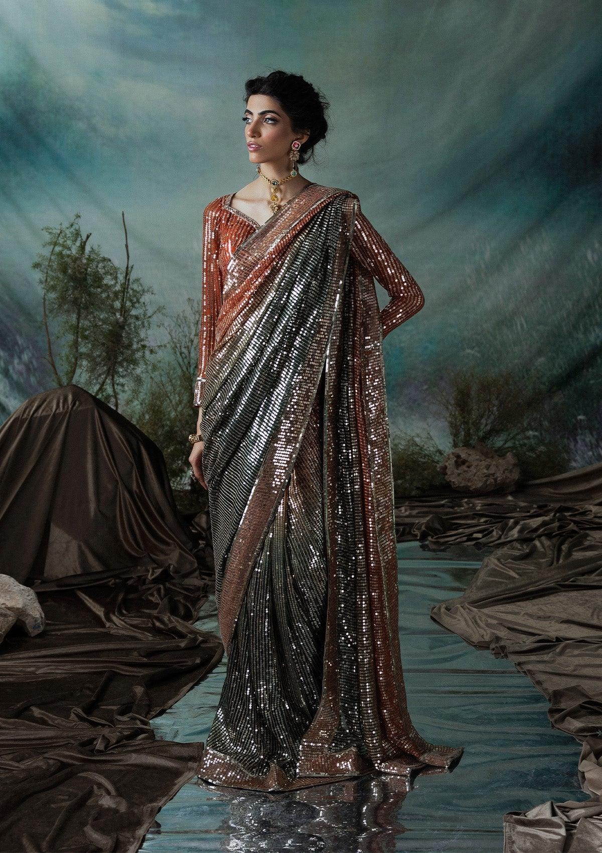 Aik Atelier | Sari Edit 2024 | SARI EDIT '24 VOL. 1 - LOOK 02 - Rang-e-Khaas