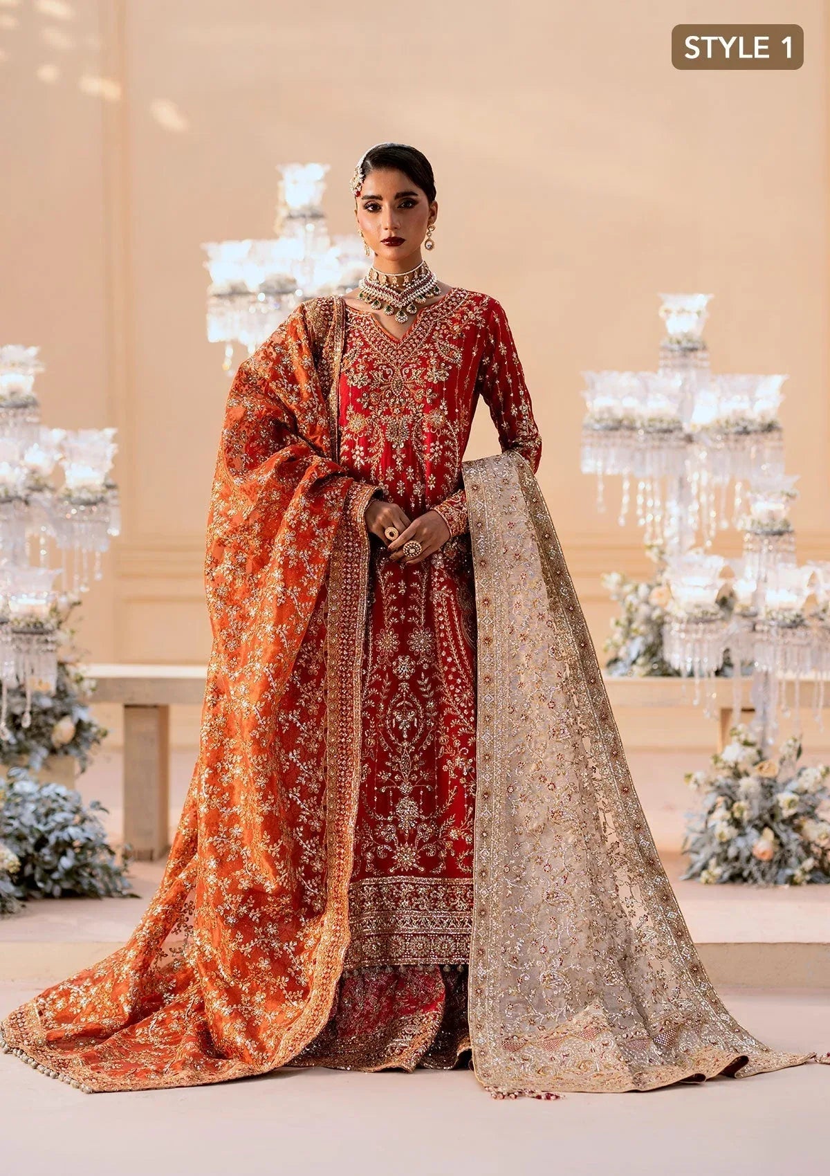Aik Atelier | Wedding Festive 25 | LOOK 01 - Rang-e-Khaas