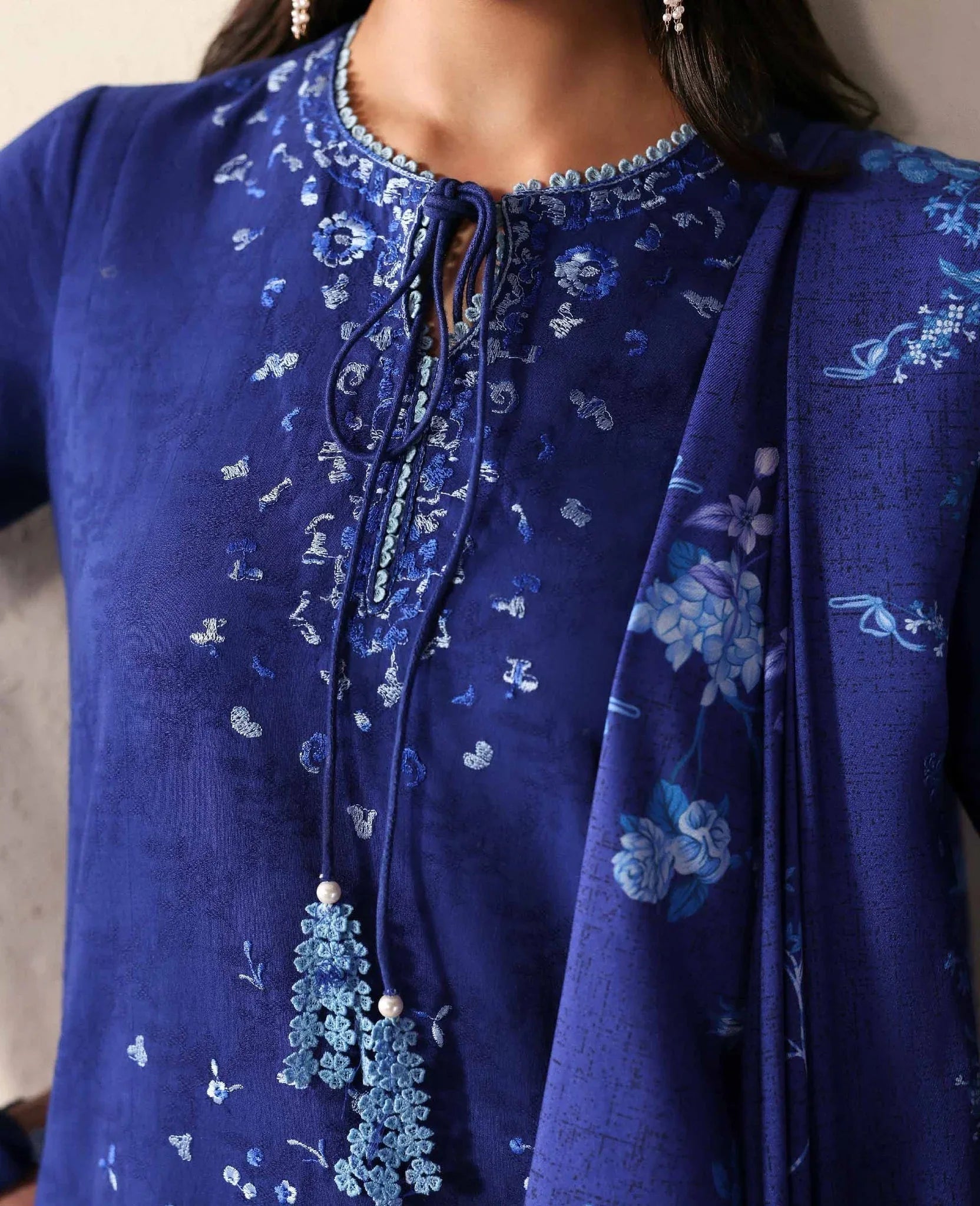 Republic Womenswear | Basics Winter 25 | Ailina - Rang-e-Khaas