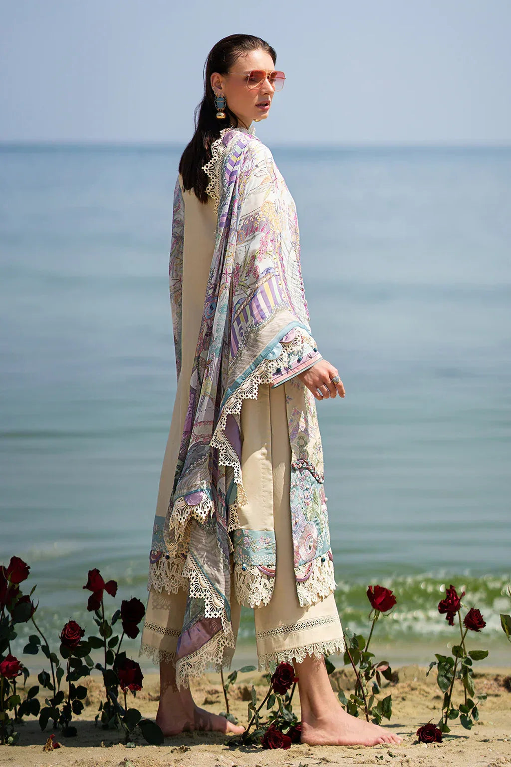AJR Couture | Alif Signature Luxury Lawn 24 | Coraline - Rang-e-Khaas