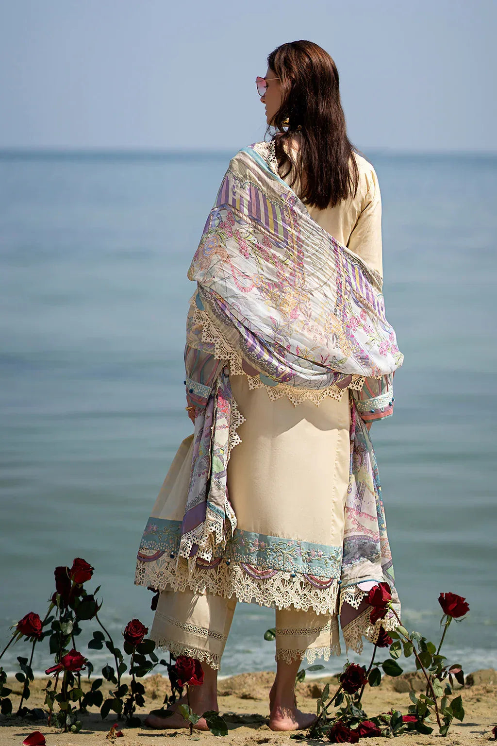 AJR Couture | Alif Signature Luxury Lawn 24 | Coraline - Rang-e-Khaas