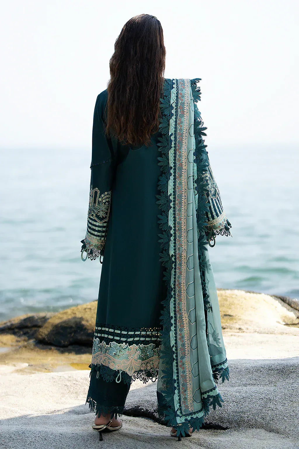 AJR Couture | Alif Signature Luxury Lawn 24 | Celia - Rang-e-Khaas