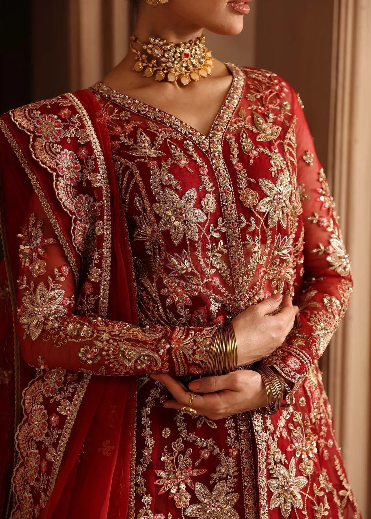 Akbar Aslam | Deewani Wedding Formals | Solene - Rang-e-Khaas