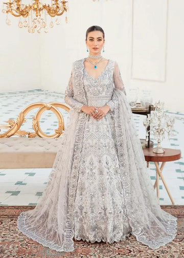 Akbar Aslam | Orphic Bridals | Slate - Rang-e-Khaas