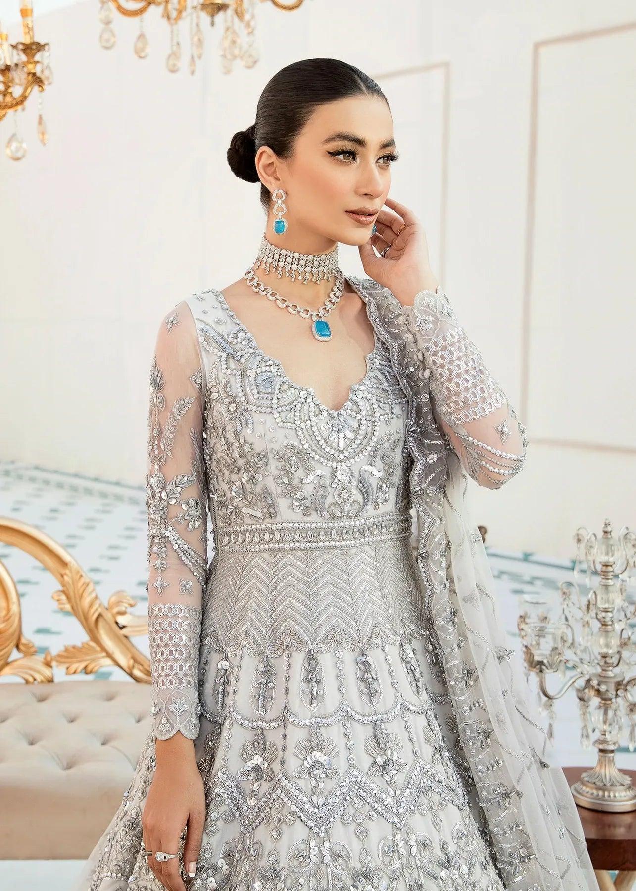 Akbar Aslam | Orphic Bridals | Slate - Rang-e-Khaas