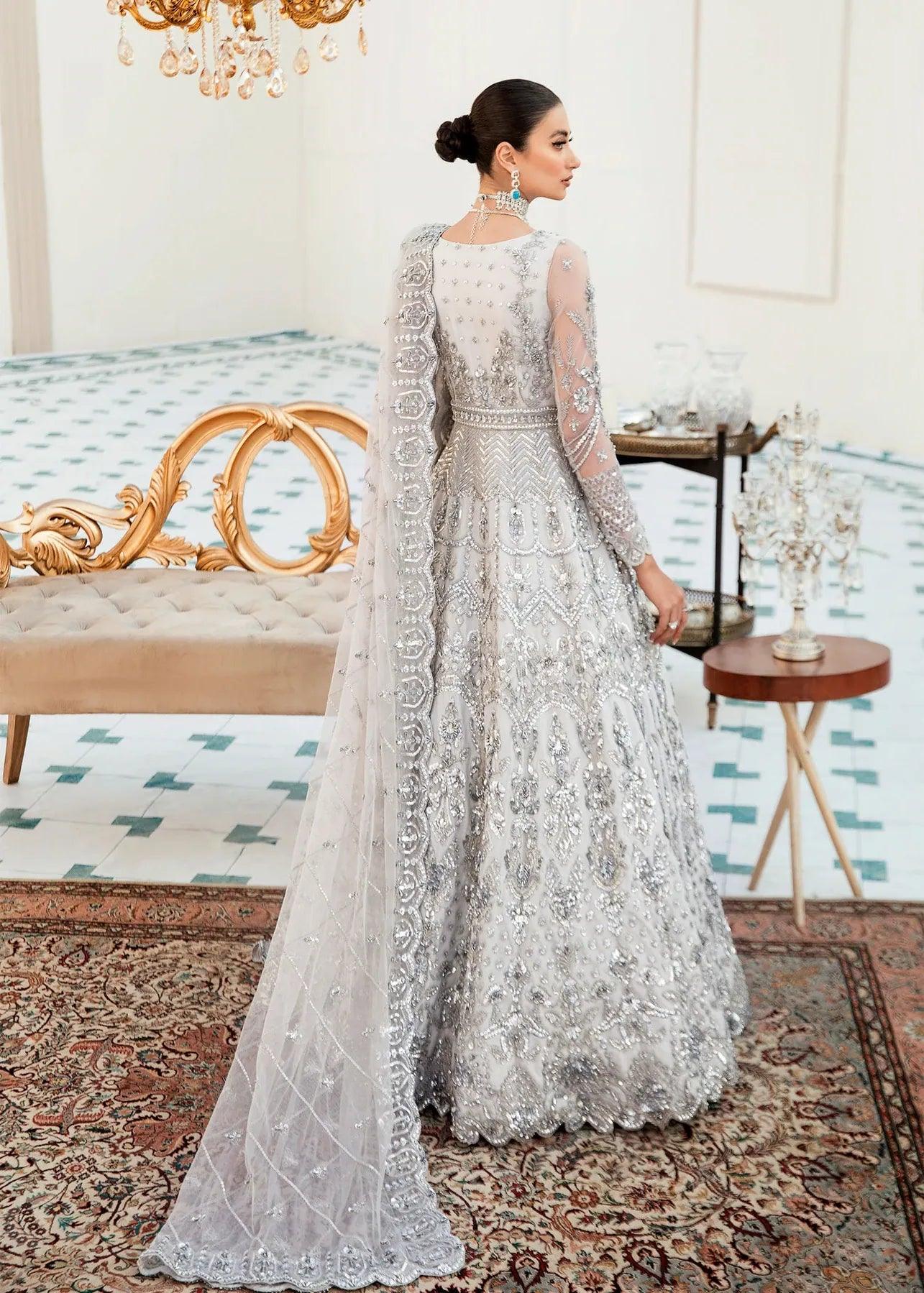 Akbar Aslam | Orphic Bridals | Slate - Rang-e-Khaas