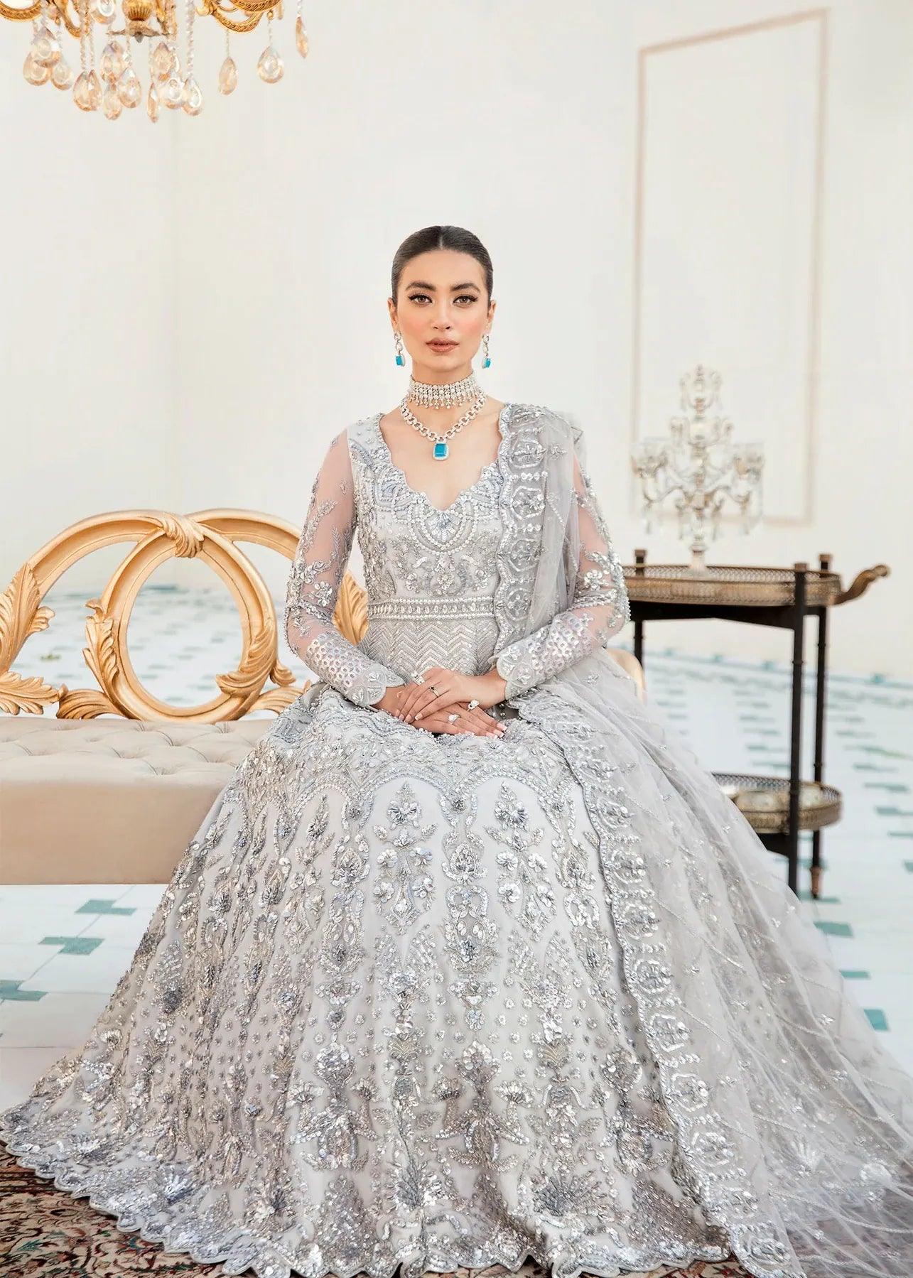 Akbar Aslam | Orphic Bridals | Slate - Rang-e-Khaas