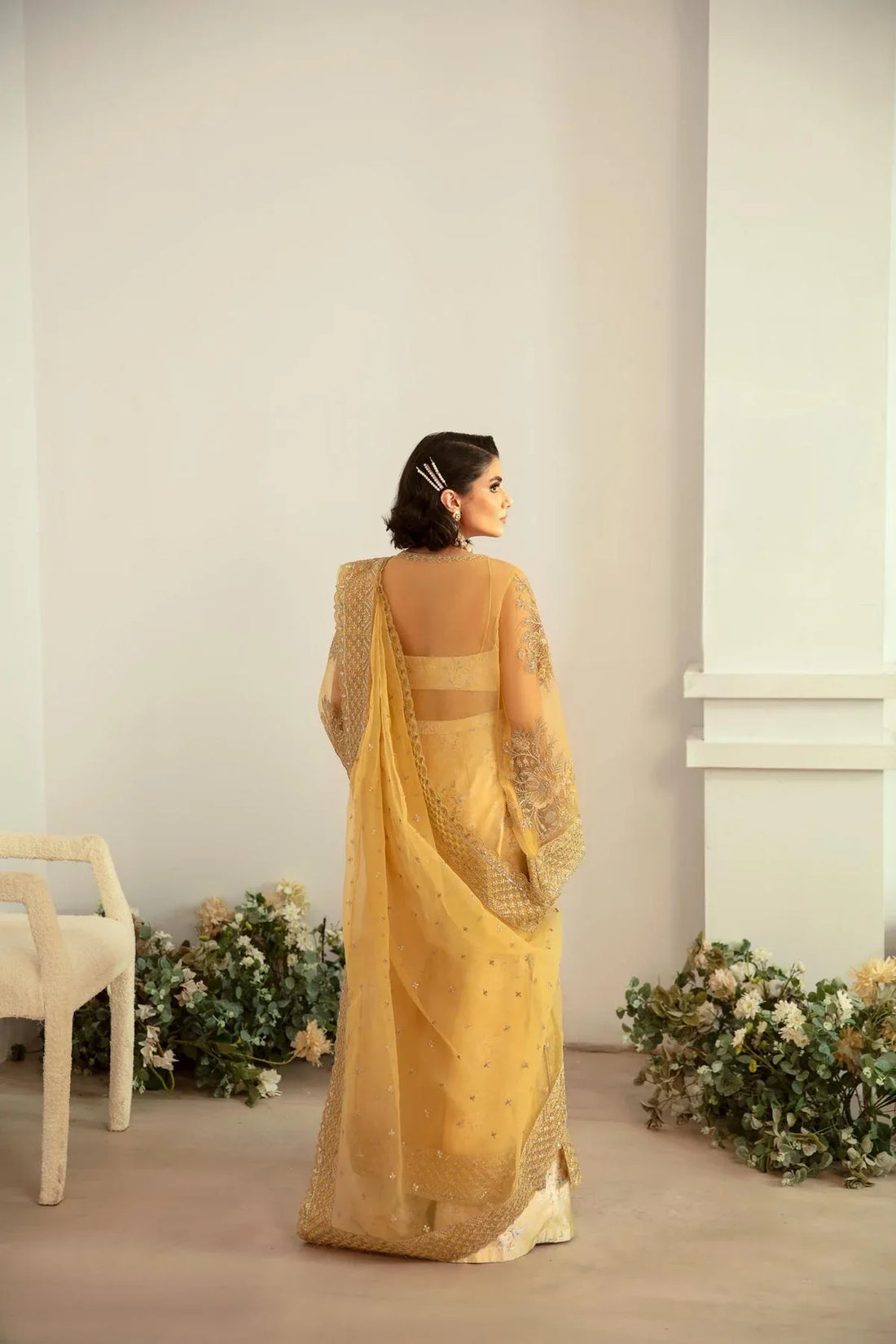 Akbar Aslam | Velora Formal Pret | Fawn - Rang-e-Khaas