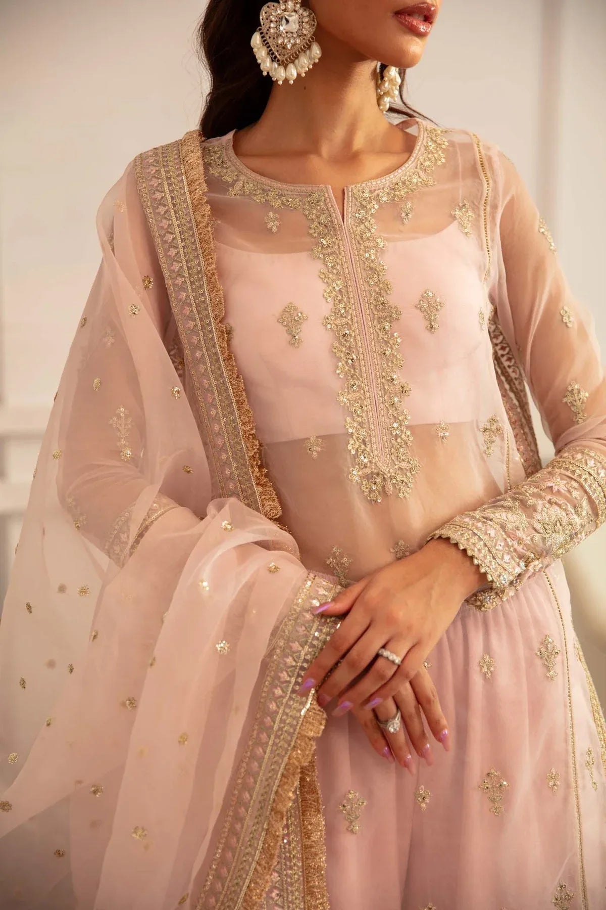 Akbar Aslam | Velora Formal Pret | Rosette - Rang-e-Khaas