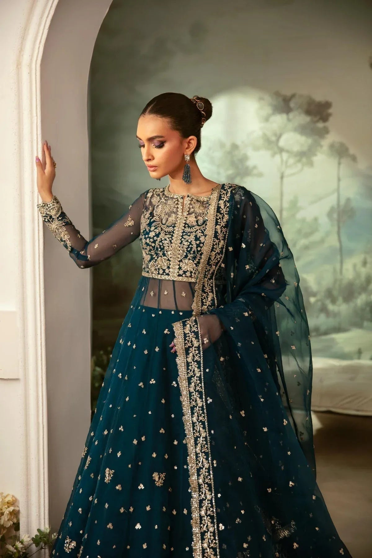 Akbar Aslam | Velora Formal Pret | Beryl - Rang-e-Khaas
