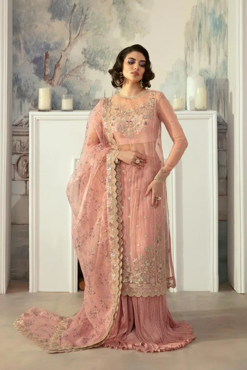 Akbar Aslam | Velora Formal Pret | Fluer - Rang-e-Khaas