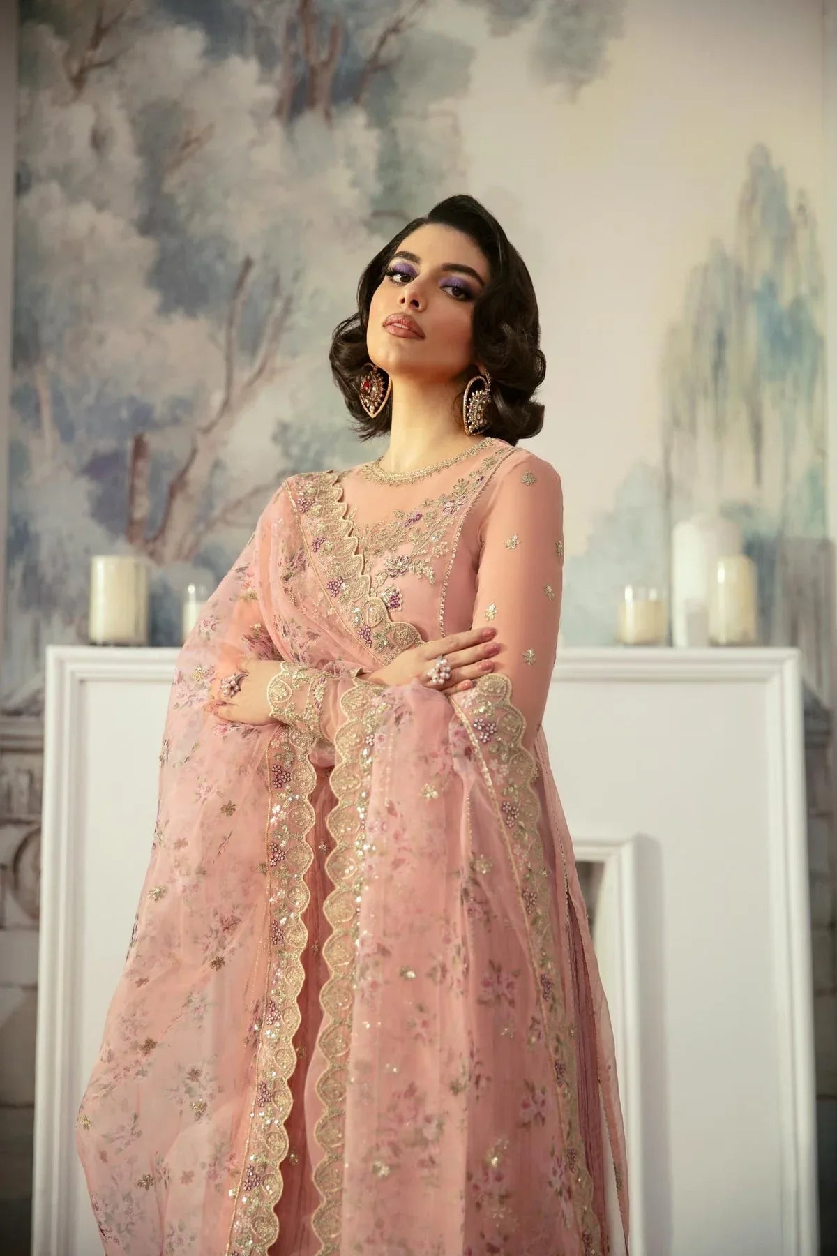 Akbar Aslam | Velora Formal Pret | Fluer - Rang-e-Khaas
