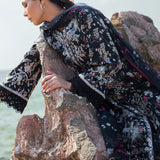 Afrozeh Summer Together Embroidered Lawn 3Pc Suit - Levana