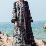 Afrozeh Summer Together Embroidered Lawn 3Pc Suit - Levana