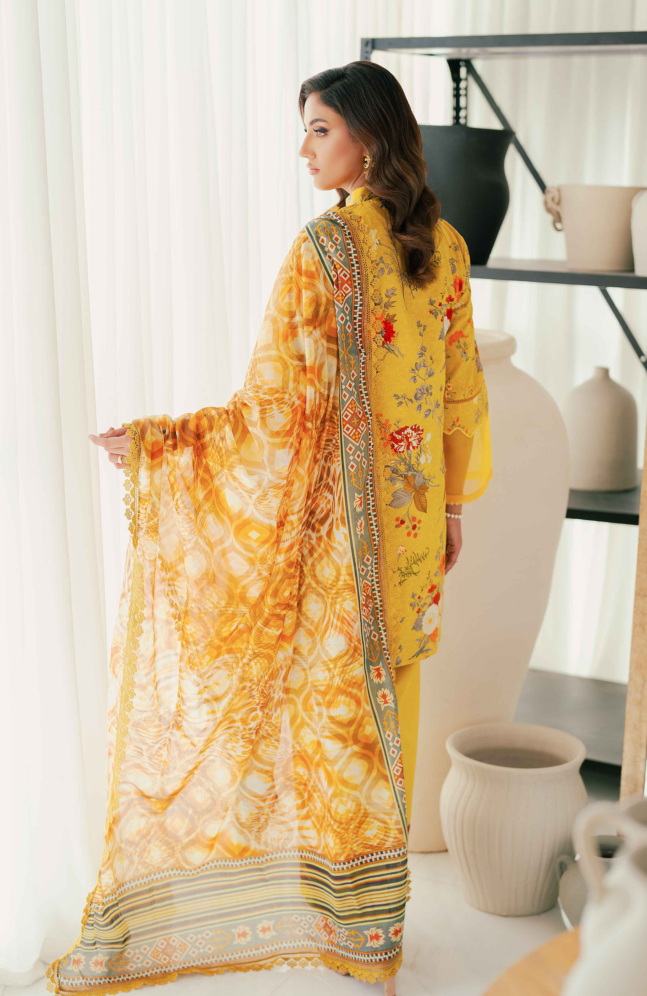 Al Zohaib | Sun Shine Bloom Cotton Silk |  SCS-24-04