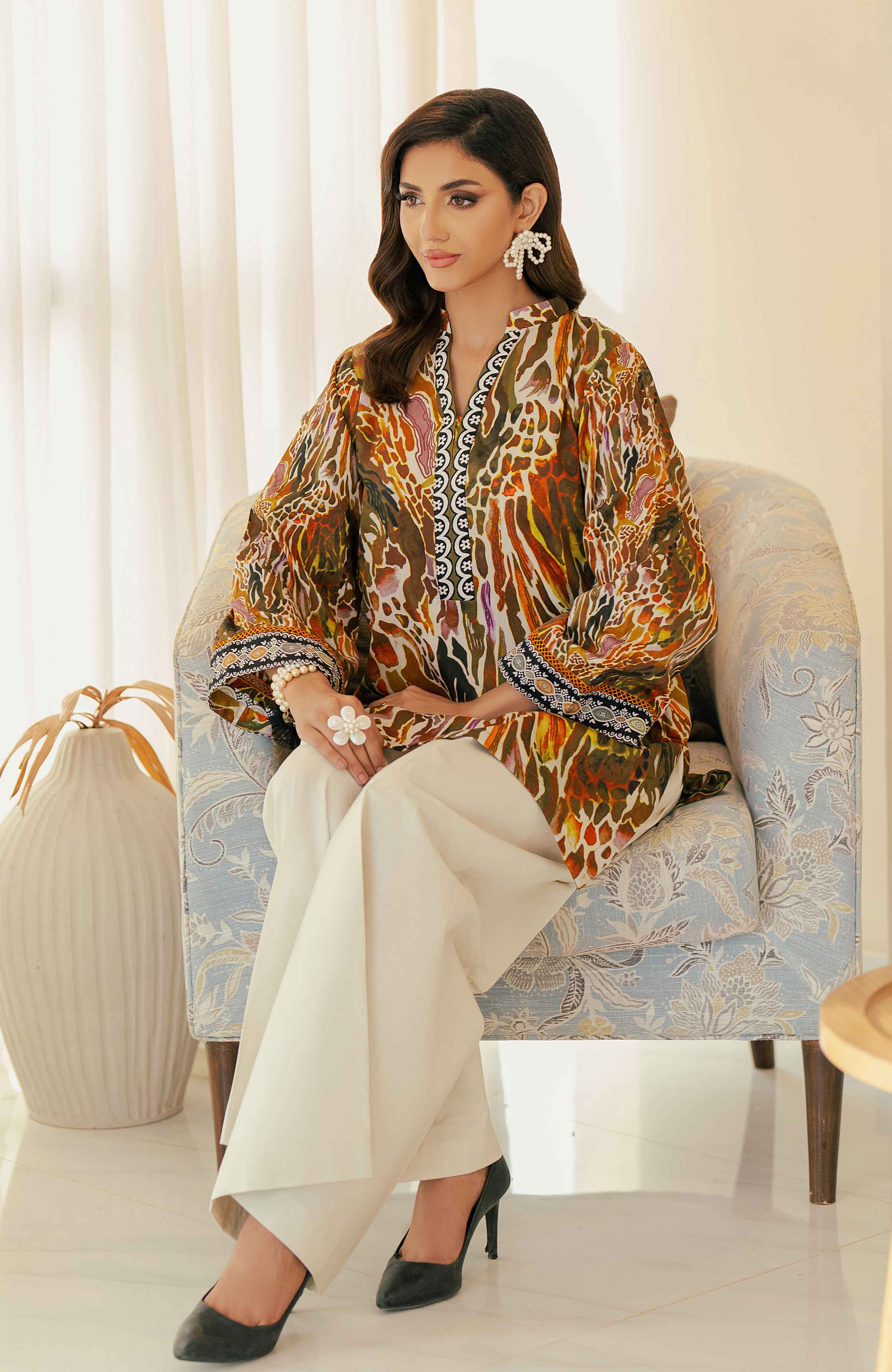 Al Zohaib | Sun Shine Bloom Cotton Silk |  SCS-24-01