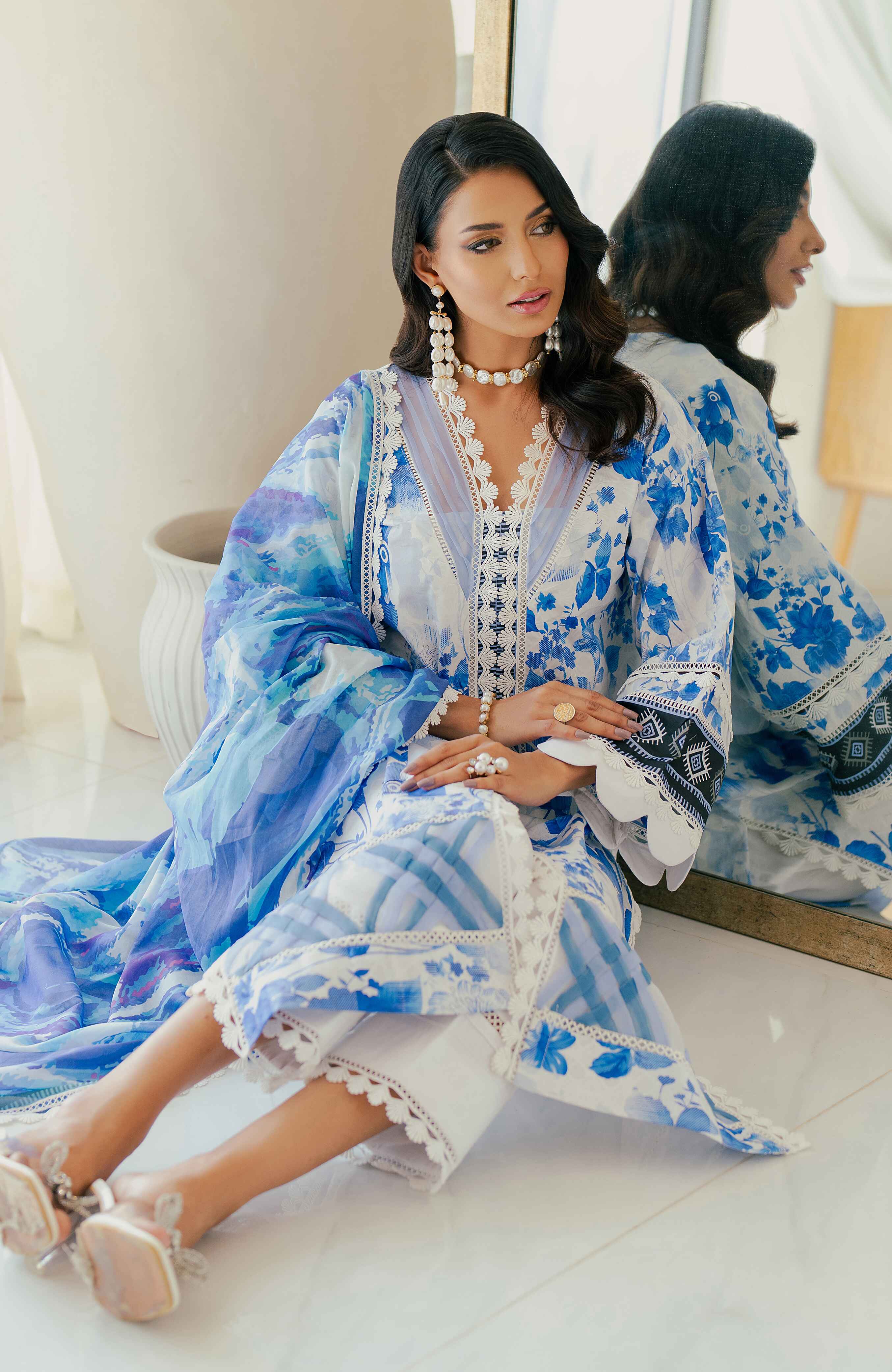 Al Zohaib | Sun Shine Bloom Cotton Silk |  SCS-24-05