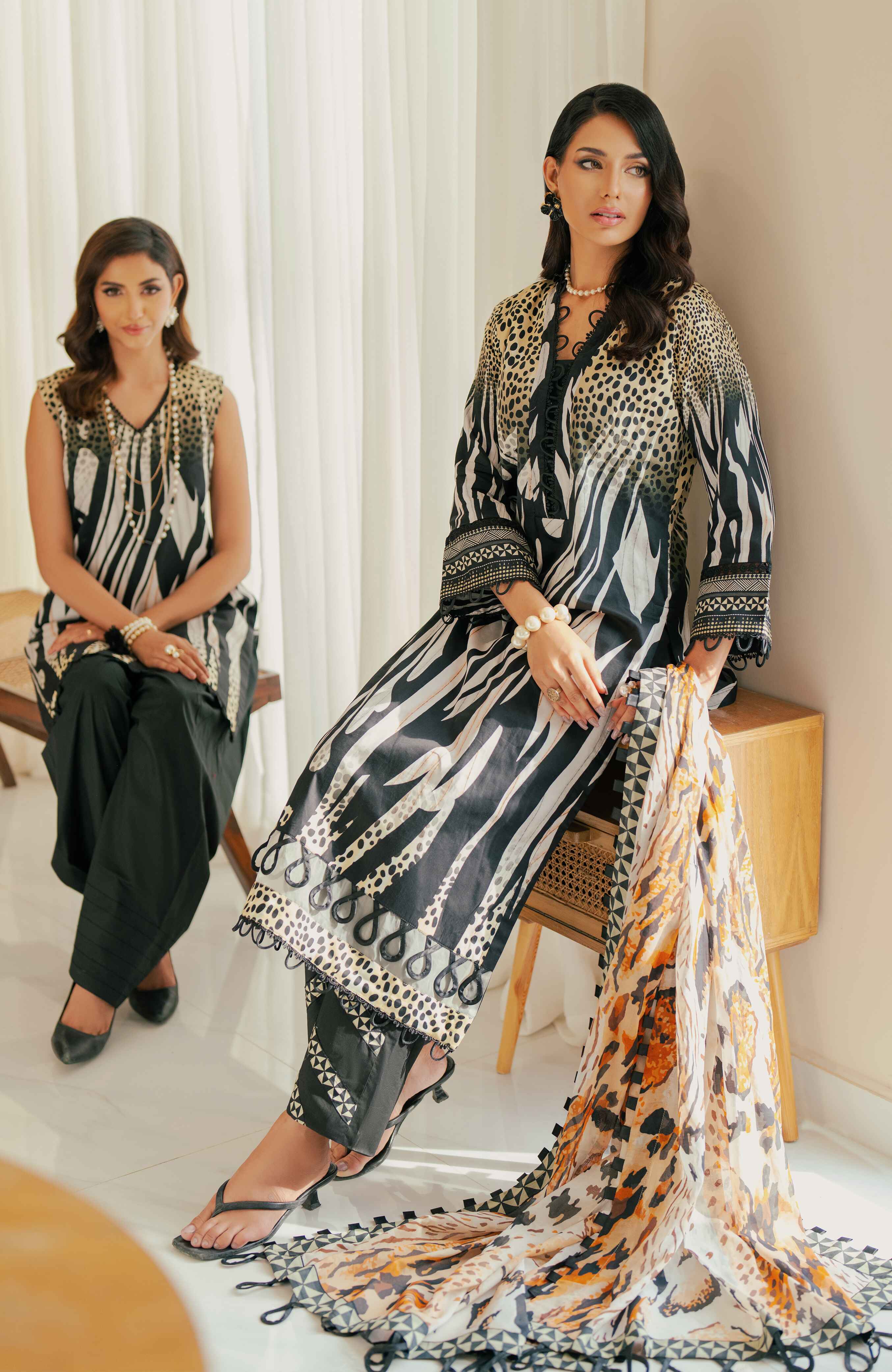 Al Zohaib | Sun Shine Bloom Cotton Silk |  SCS-24-08