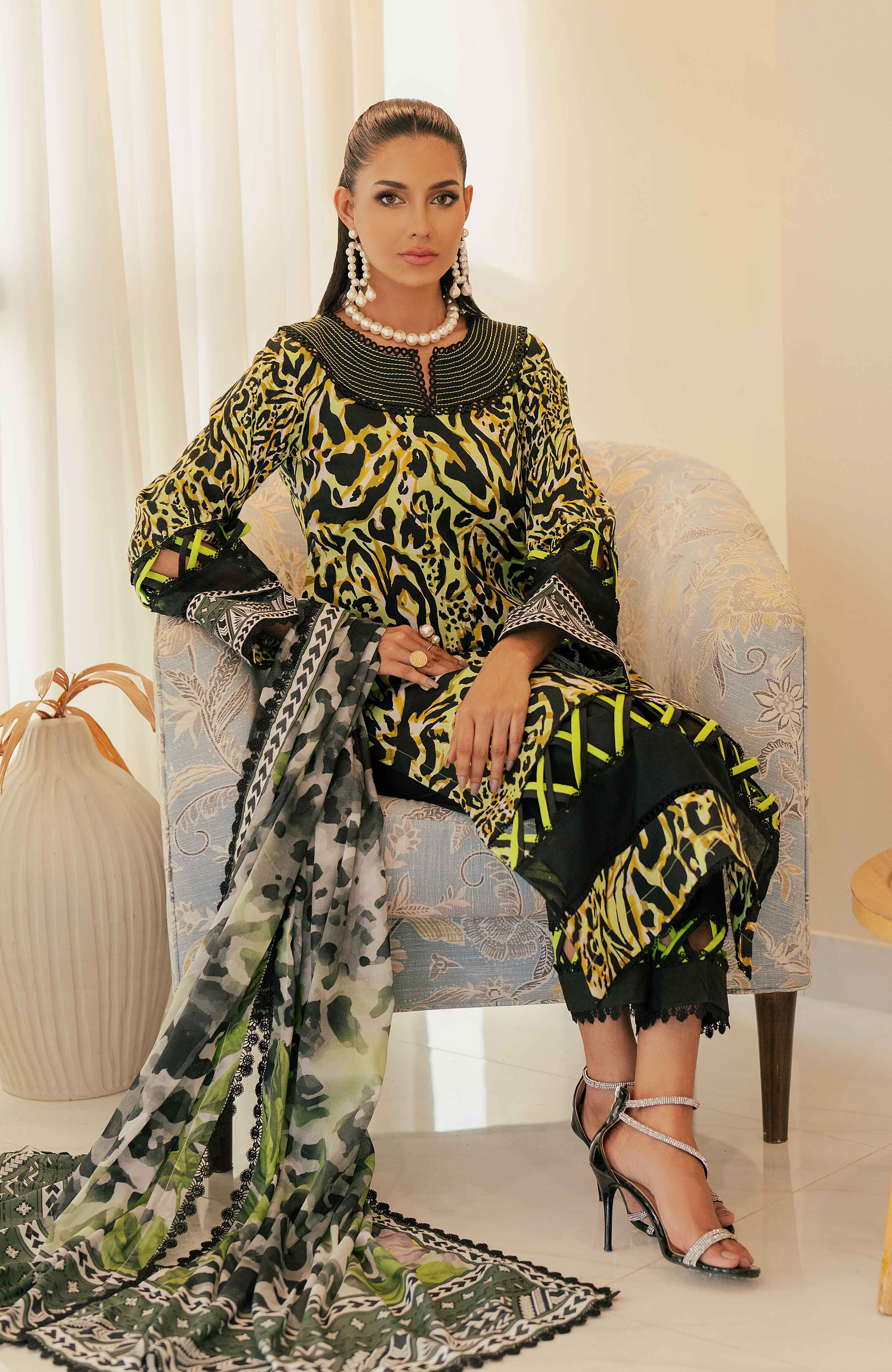 Al Zohaib | Sun Shine Bloom Cotton Silk |  SCS-24-10