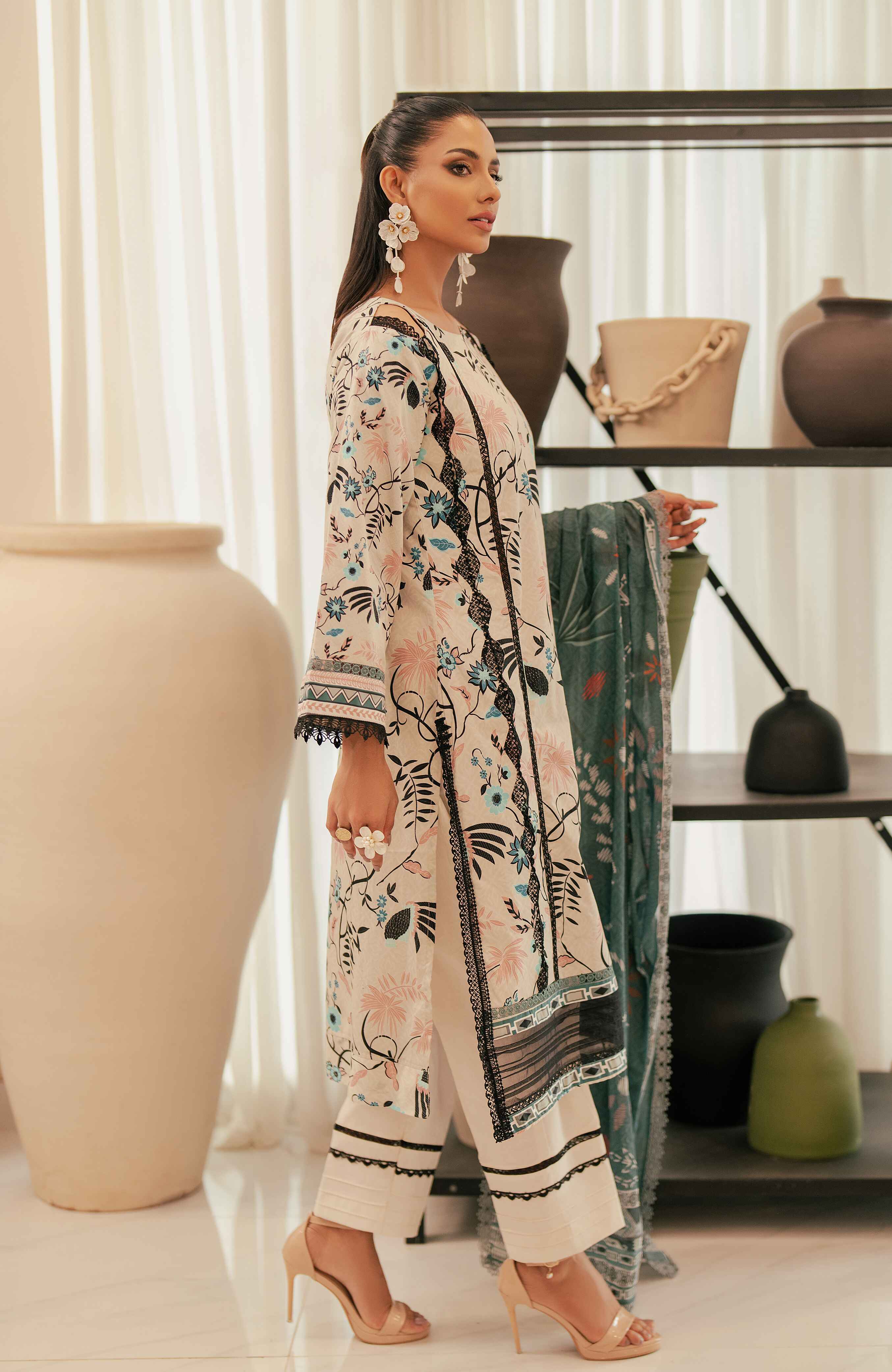 Al Zohaib | Sun Shine Bloom Cotton Silk |  SCS-24-12