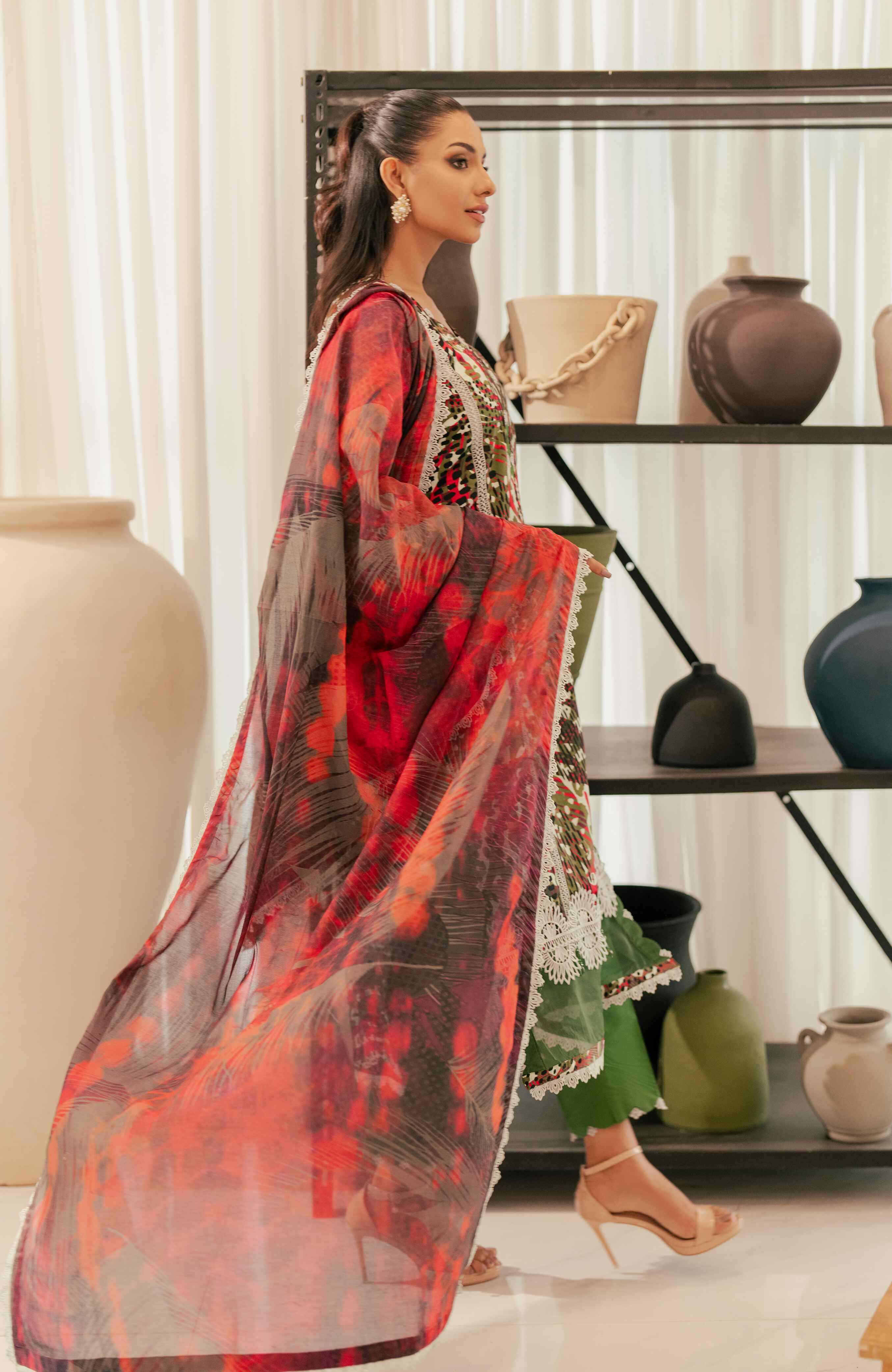 Al Zohaib | Sun Shine Bloom Cotton Silk |  SCS-24-14
