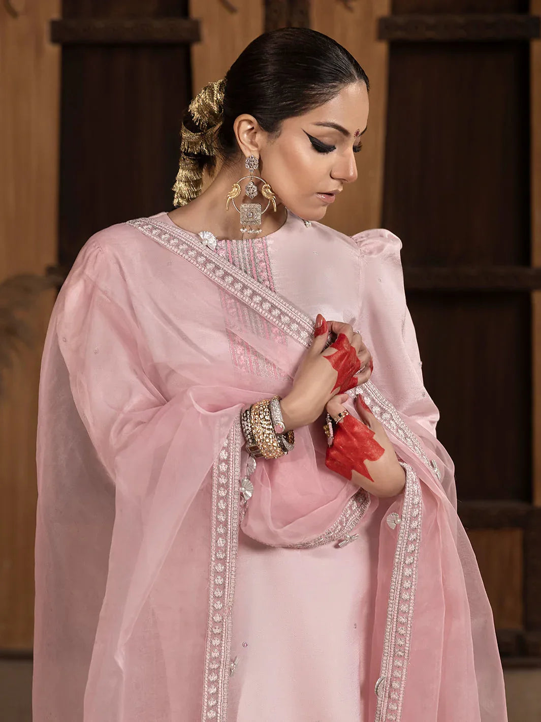Hem Stitch | Raw Silk Edit 25 | Aleeha - Rang-e-Khaas