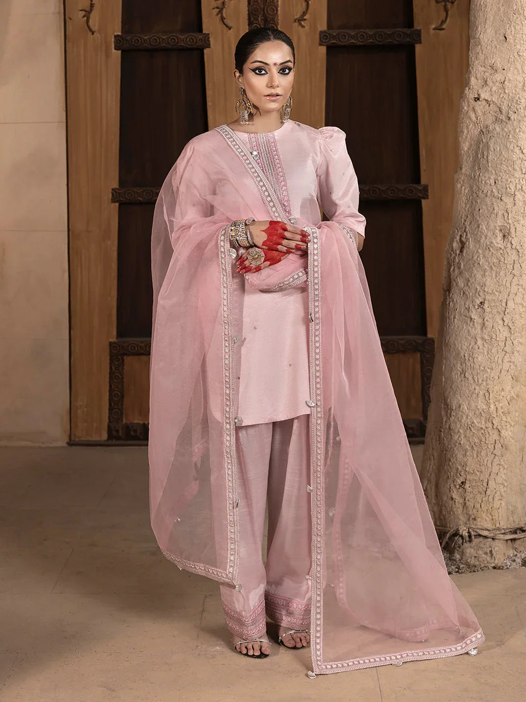 Hem Stitch | Raw Silk Edit 25 | Aleeha - Rang-e-Khaas