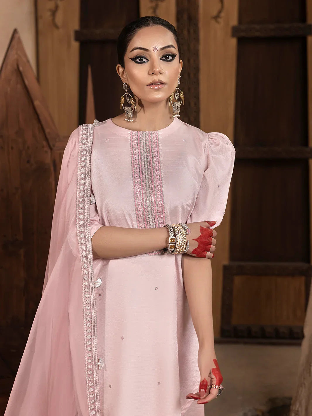 Hem Stitch | Raw Silk Edit 25 | Aleeha - Rang-e-Khaas