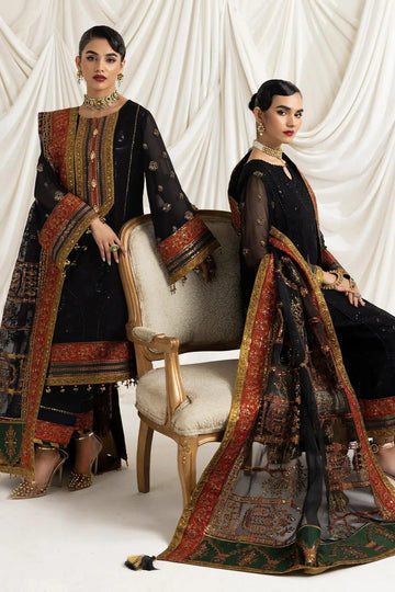 Alizeh | Formals Collection | Mehlika B (BLACK) - Rang-e-Khaas