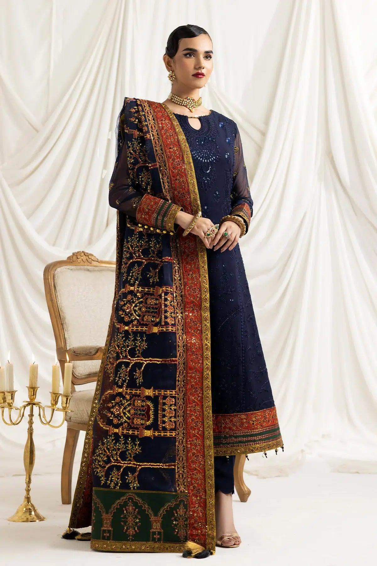 Alizeh | Formals Collection | Mehlika C (BLUE) - Rang-e-Khaas