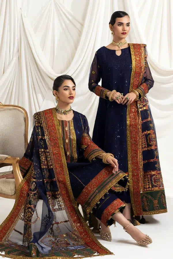 Alizeh | Formals Collection | Mehlika C (BLUE) - Rang-e-Khaas