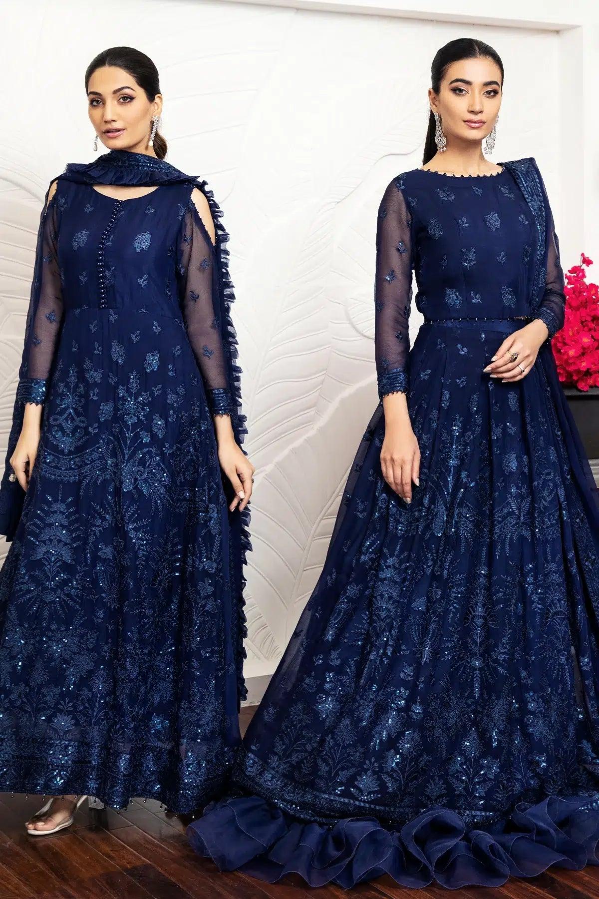 Alizeh | Formals Collection | Glace Blue - Rang-e-Khaas