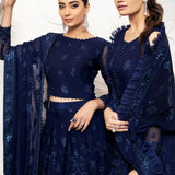 Alizeh | Formals Collection | Glace Blue