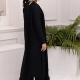 Alizeh | Formals Collection | Black Dress 3 piece - RTW1004