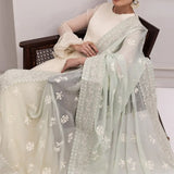 Alizeh | Formals Collection | Off White Dress 3 piece - RTW1007