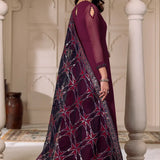 Alizeh | Formals Collection | Magenta 3 piece - RTW1013