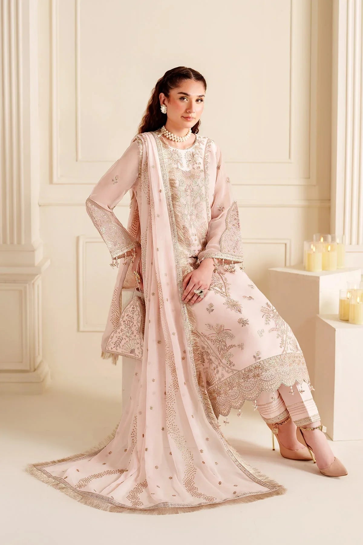 Alizeh | Dua Formals 24 | AF-DUA-3026-Diya - Rang-e-Khaas