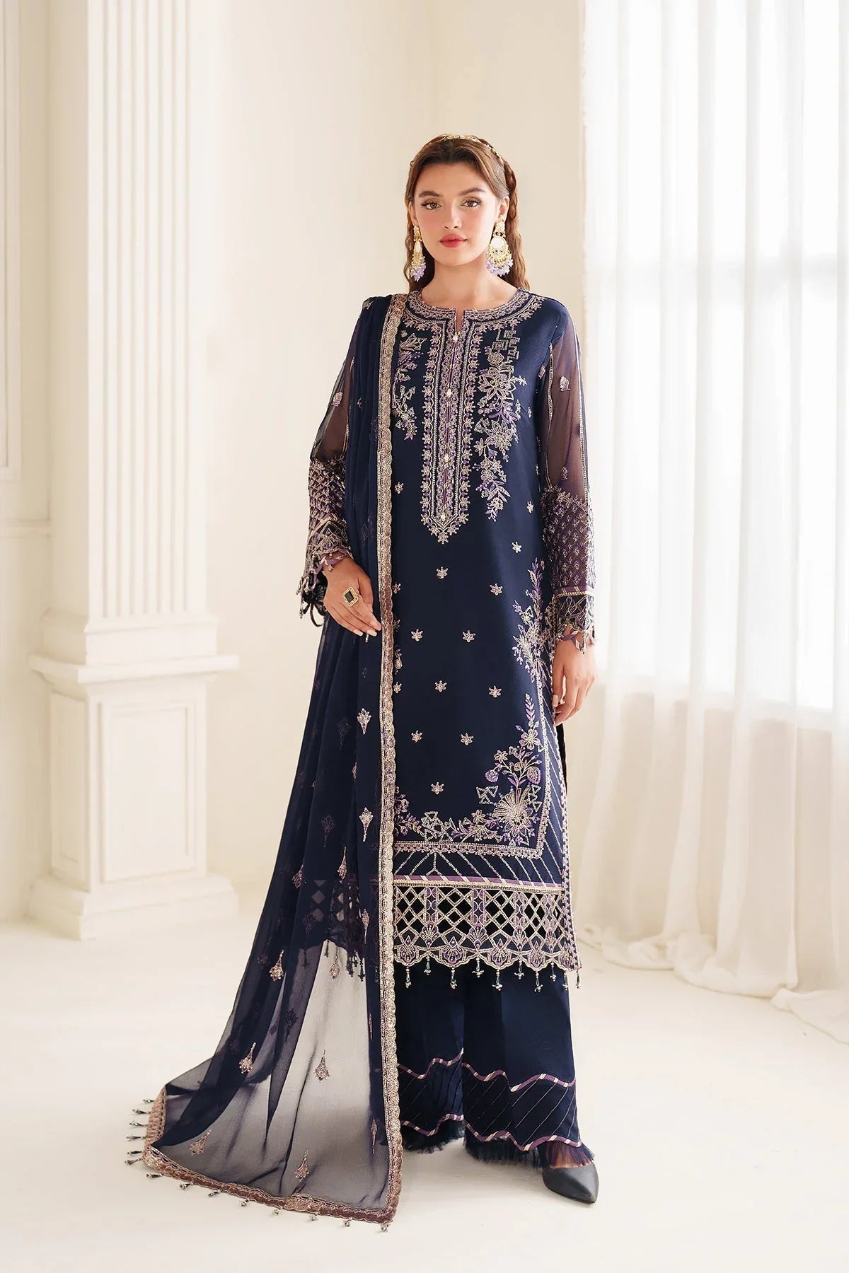 Alizeh | Dua Formals 24 | AF-DUA-3027-Falak - Rang-e-Khaas