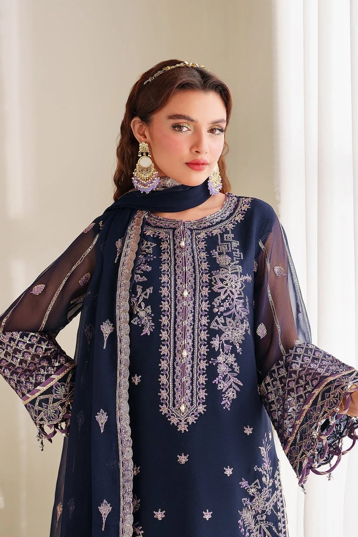 Alizeh | Dua Formals 24 | AF-DUA-3027-Falak - Rang-e-Khaas