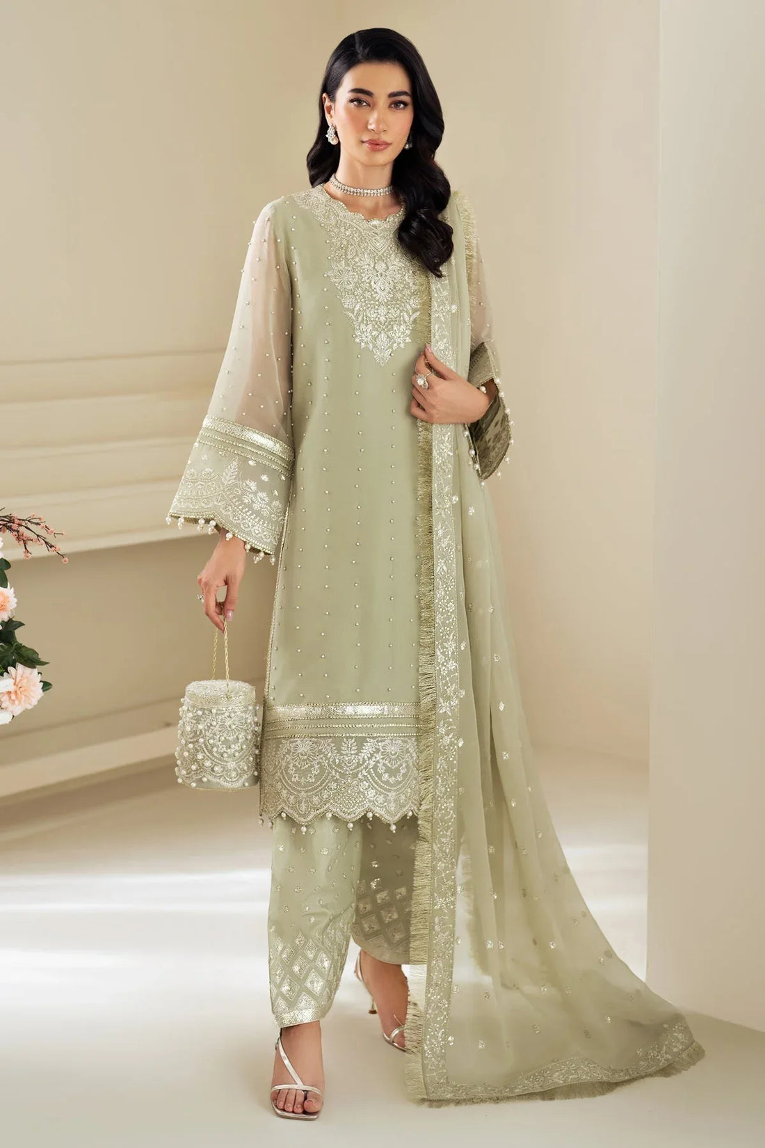 Alizeh | Selene Luxury Chiffon Collection 25 | AF-PS-8008-Neo - Rang-e-Khaas