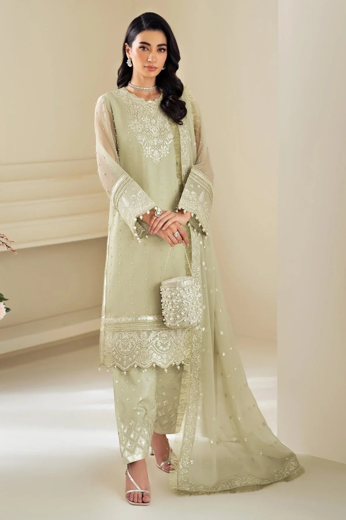 Alizeh | Selene Luxury Chiffon Collection 25 | AF-PS-8008-Neo - Rang-e-Khaas