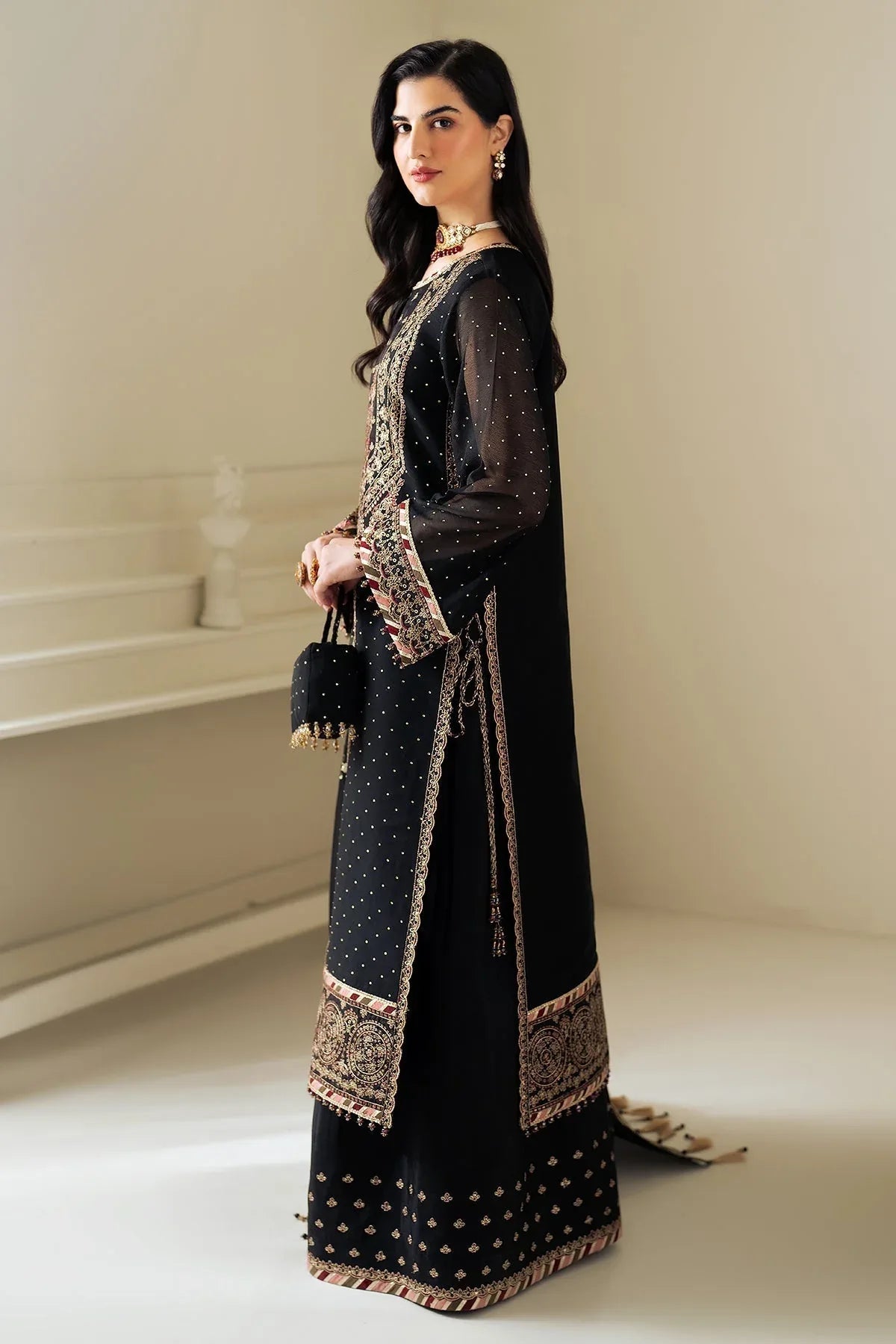 Alizeh | Selene Luxury Chiffon Collection 25 | AF-PS-8005-Alba - Rang-e-Khaas