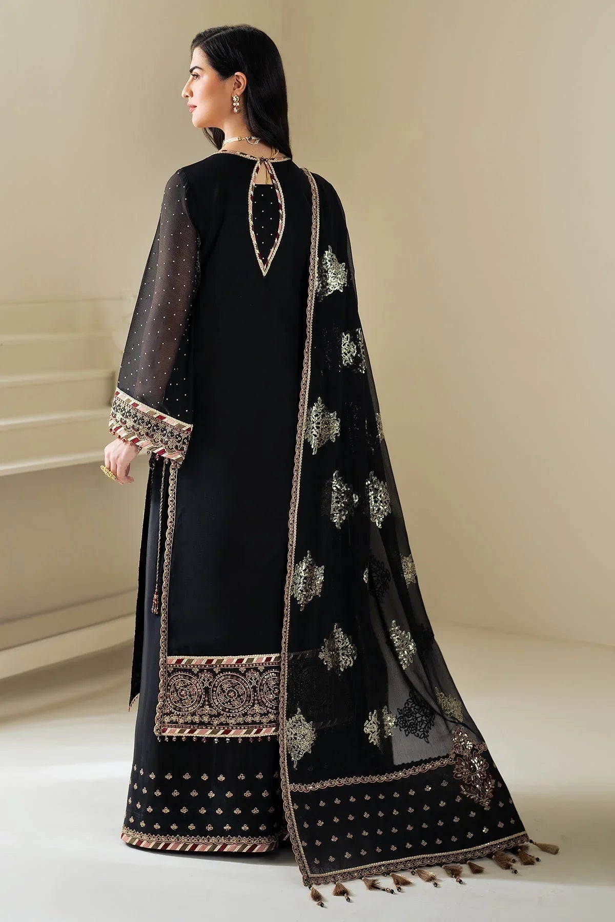 Alizeh | Selene Luxury Chiffon Collection 25 | AF-PS-8005-Alba - Rang-e-Khaas