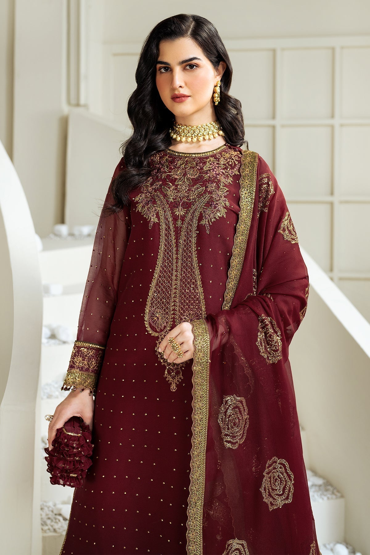 Alizeh | Selene Luxury Chiffon Collection 25 | AF-PS-8007-Gina