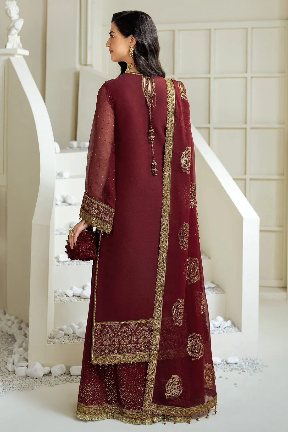 Alizeh | Selene Luxury Chiffon Collection 25 | AF-PS-8007-Gina - Rang-e-Khaas
