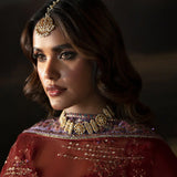 Hayat by Afrozeh Embroidered Organza 3Pc Suit AFH-24-02 ANAYA